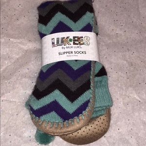 Unused slipper socks!